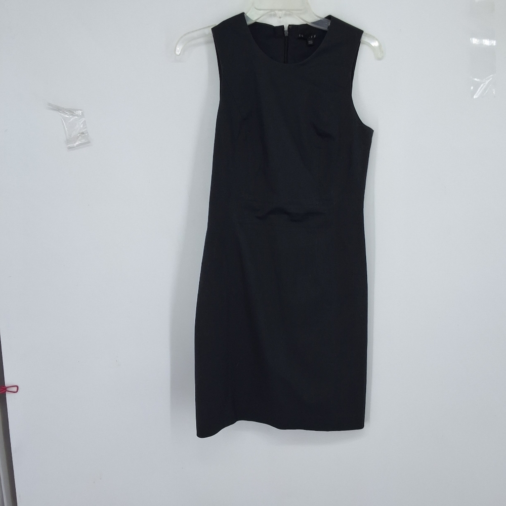 Theory Sz 4 Black Sleeveless Dress
